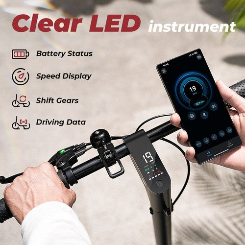 Trottinette électrique iScooter W5, moteur 350 W, 36 V 7,8 Ah