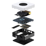 Mini PC CHUWI LarkBox X, processeur Intel N150 quadricœur jusqu'à 3,6 GHz, 16 Go de RAM, disque SSD de 512 Go