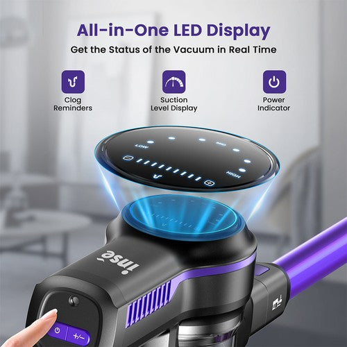 Aspirateur sans fil INSE S7P 26 kPa