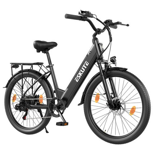 Vélo électrique ESKUTE C100 PLUS, moteur 250 W, batterie 36 V 13 Ah