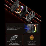 Mini PC AOOSTAR GOD88, AMD Ryzen 7 8845HS 8 cœurs, 5,1 GHz max., 32 Go de RAM DDR5, SSD 1 To