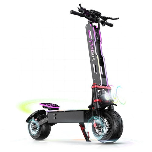 Trottinette électrique FENGQS GT9, moteur 3500 W x 2, 60 V 38 Ah