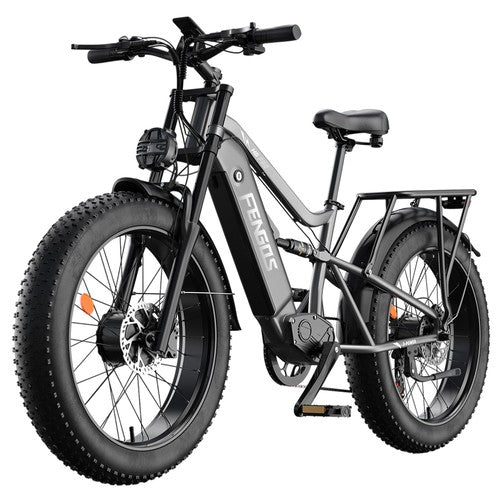 Vélo électrique FENGQS H6PRO, moteur 2 x 1000 W, batterie 52 V 17,5 Ah