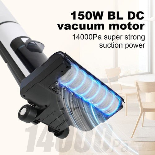 Aspirateur eau et poussière sans fil Liectroux i7 Pro, 14 000 Pa