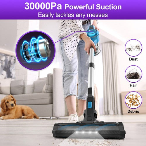 Aspirateur balai sans fil INSE S62, 30 kPa, 300 W
