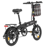 Vélo électrique pliable DYU A1F Pro, moteur 250 W, 36 V, 7,5 Ah