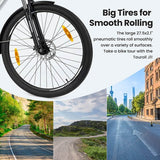 Vélo électrique Touroll J1 27,5 pouces avec moteur 250 W