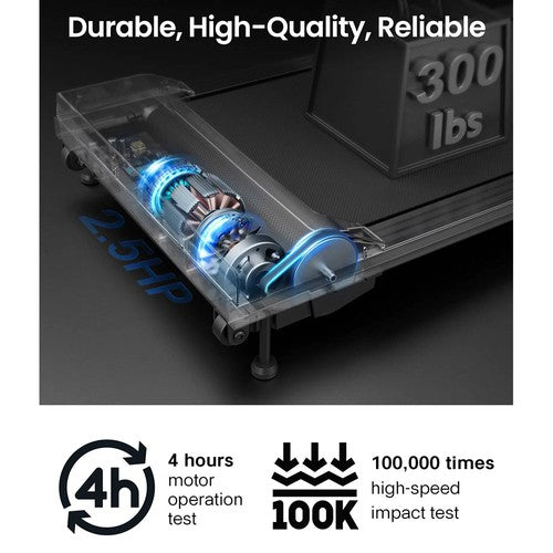 Tapis de course SYSURO S1L, 100 kg, 6 km/h