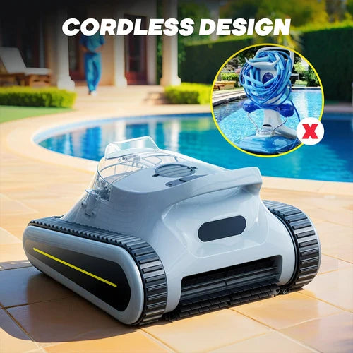 Aspirateur robot sans fil pour piscine Seauto Crab 45000Pa